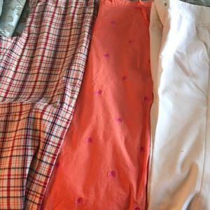 3 pairs of Lily Pulitzer women’s pants